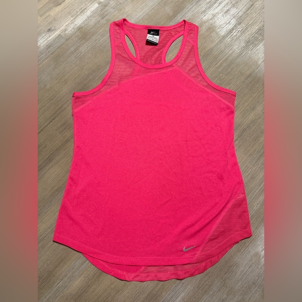 NIKE DRI-FIT WOMENS TANK TOP | Pink | Size M